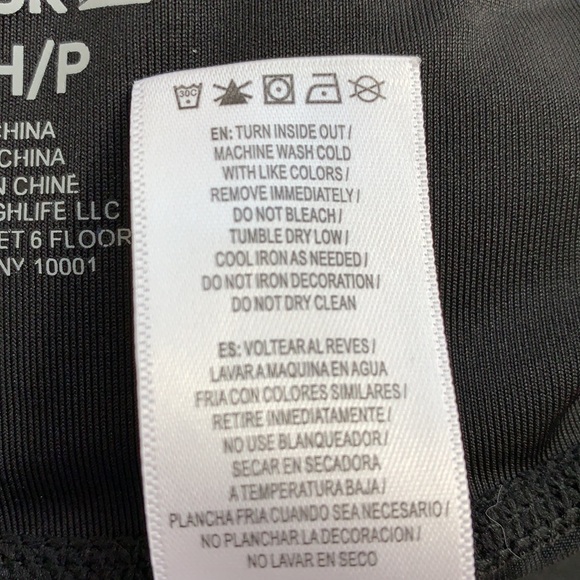 Reebok active capris black white size small - Picture 7 of 8